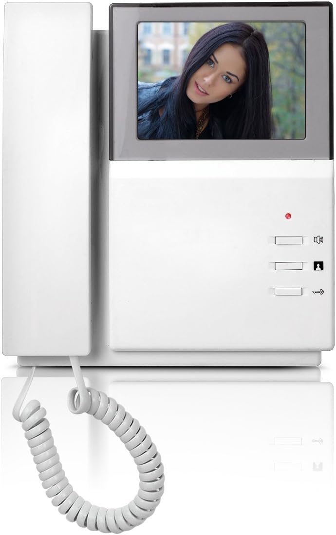 4.3 Inches Wired Video Door Phone System with LCD Monitor, IR Night Vision, Pack of 2 U548329