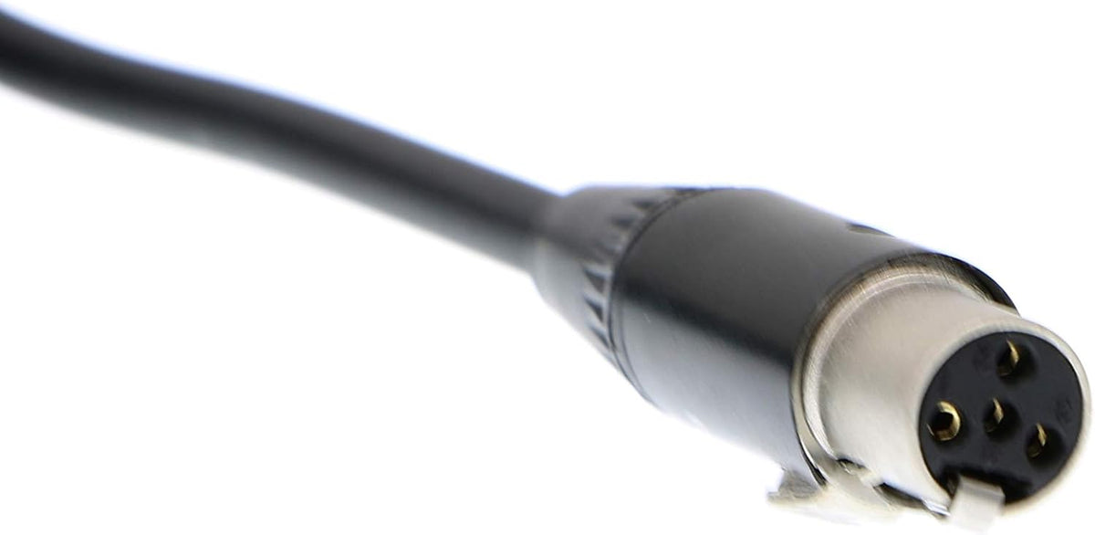 12V Monitor Power Cable, 2 Pin Male to Mini XLR 4 Pin Female R97218