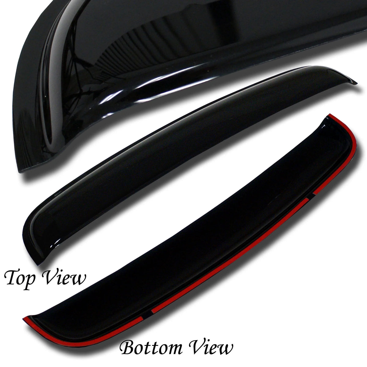 Outside Mount Window Visor Deflector and Sunroof 5 Pcs Set U70670