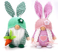 Easter Gnomes Decorations, 2 Pack Plush Gnome House Decor I3023