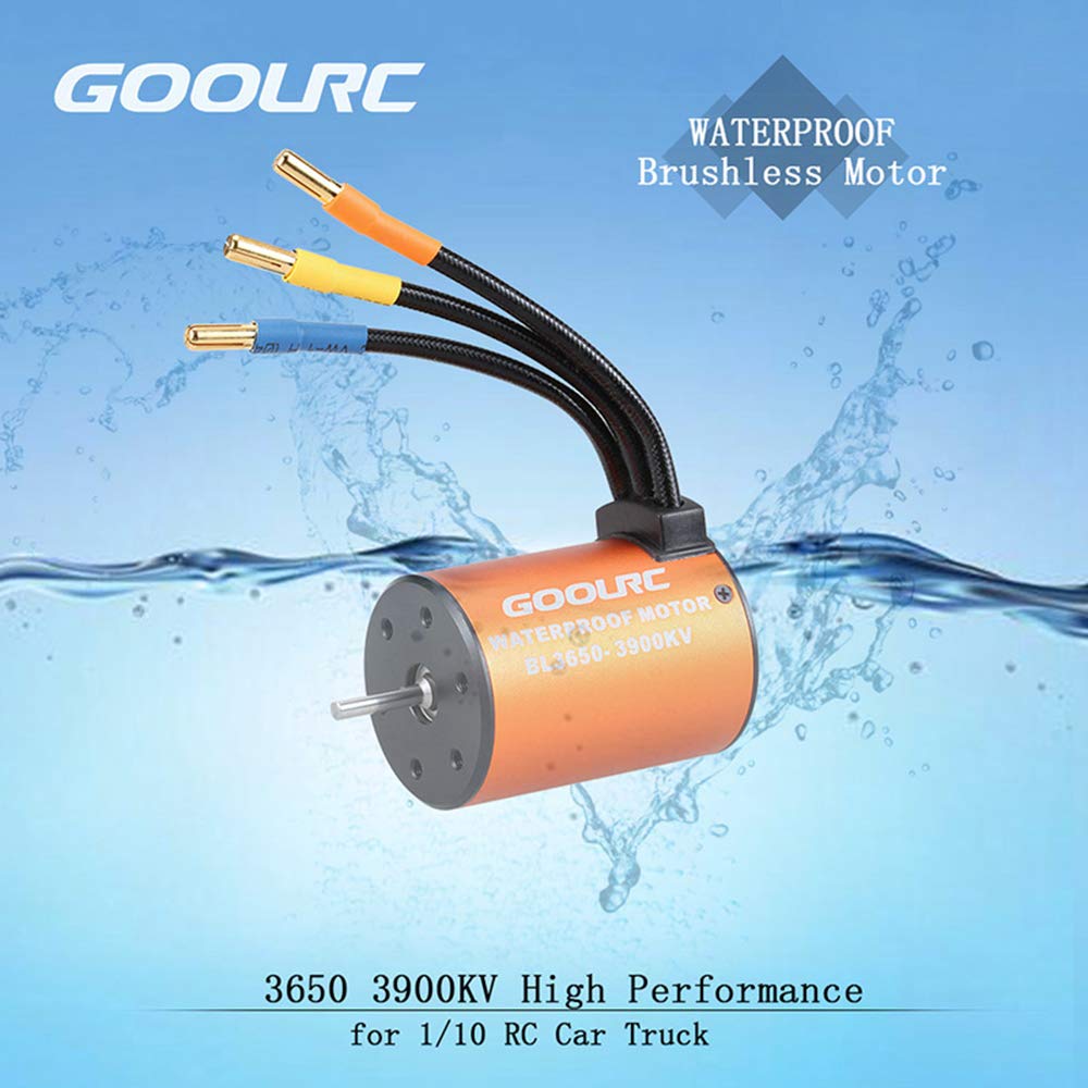 Waterproof 3650 3900KV Brushless Motor with 60A ESC Combo Set O5742