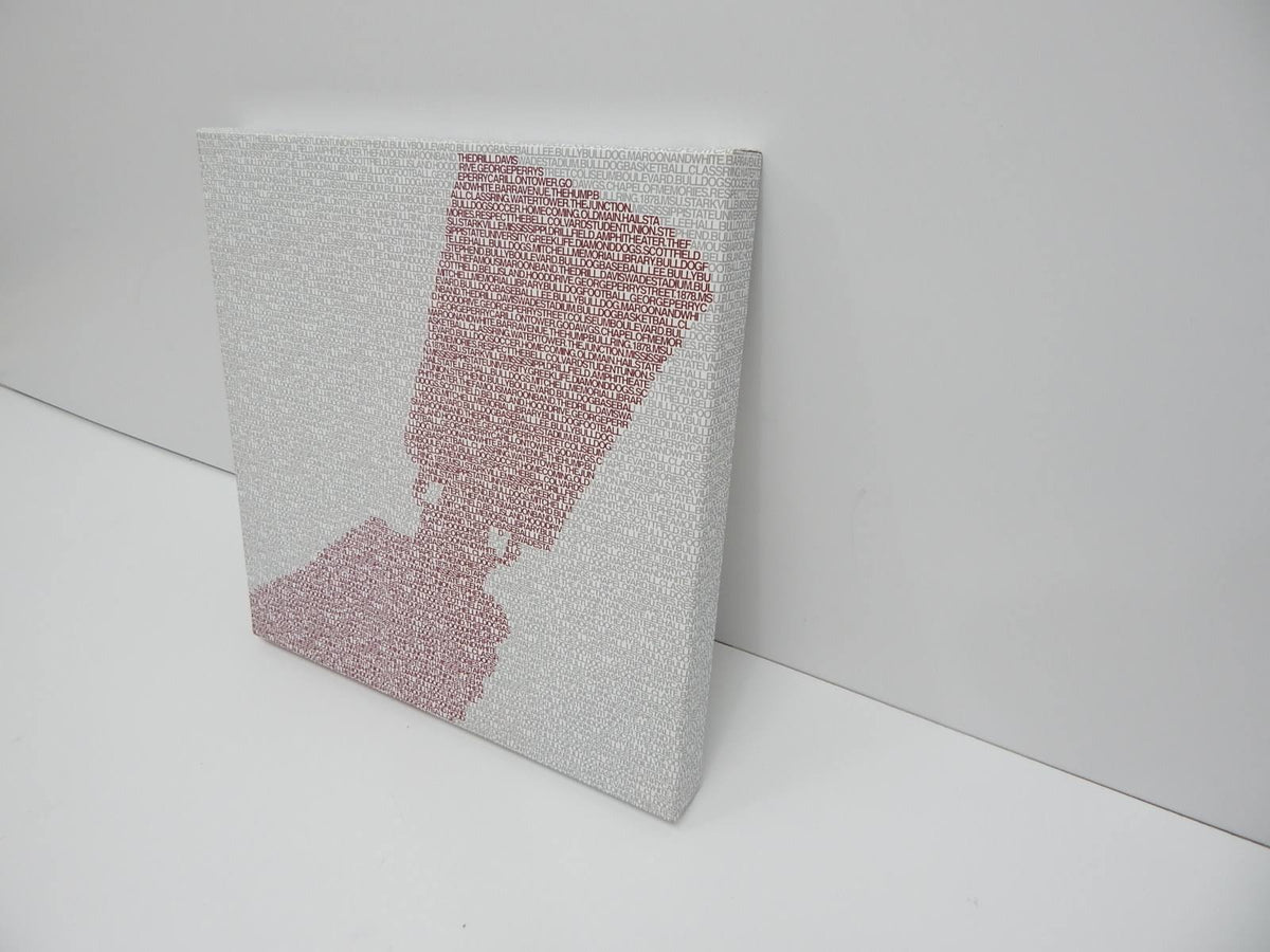 Mississippi State Bulldogs Canvas U280495