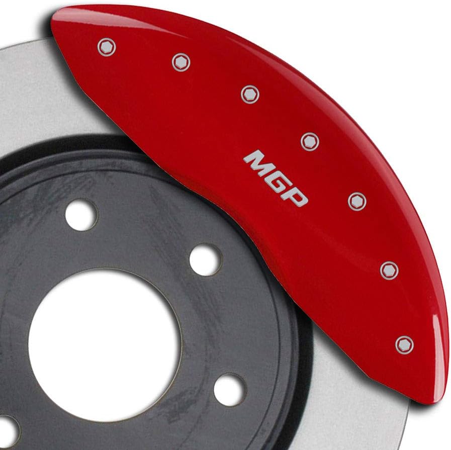 Chrome Red Caliper Covers Set of 4 U43725