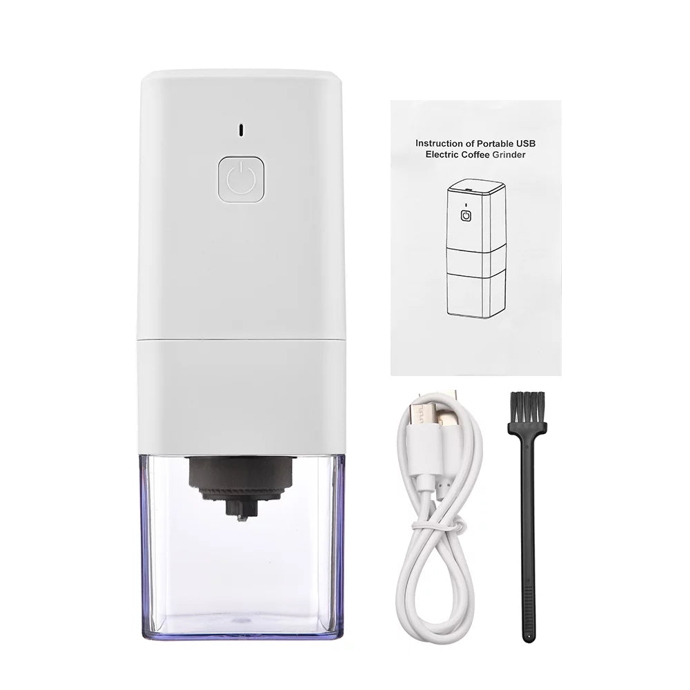White Electric Coffee Grinder R7886