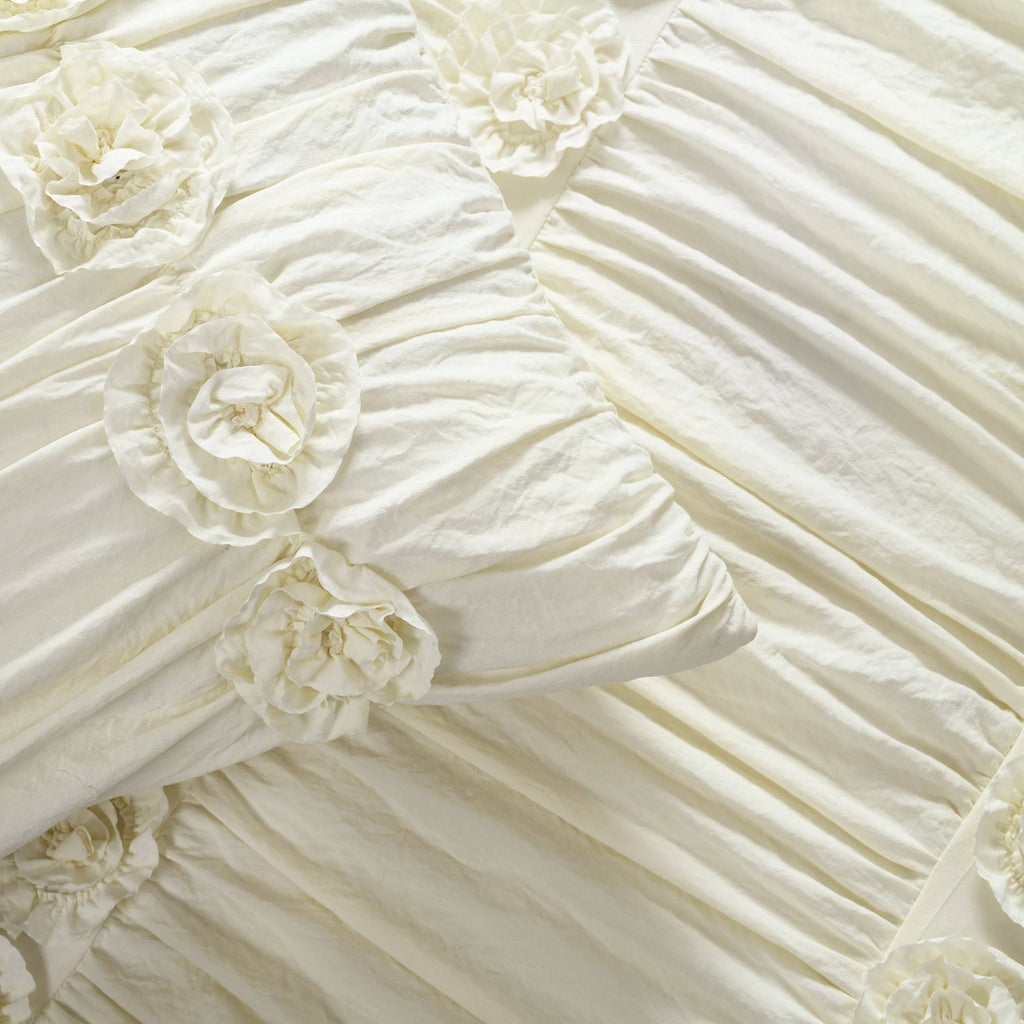 Ivory King Comforter Set J175