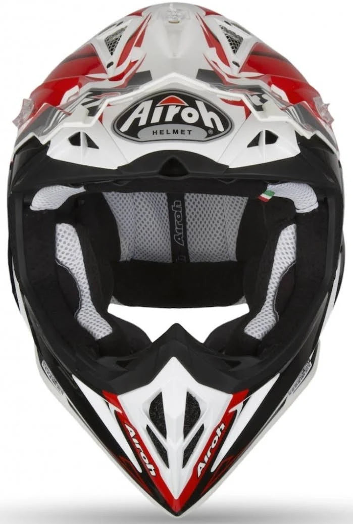 Red Gloss Aviator Helmet Size L U59052