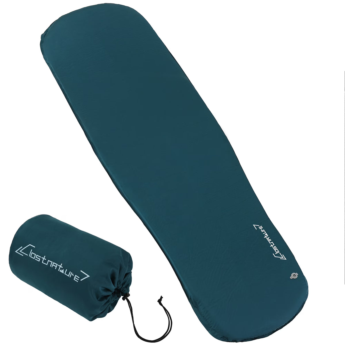Blue Insulated Foam Self Inflating Sleeping Pad A83890