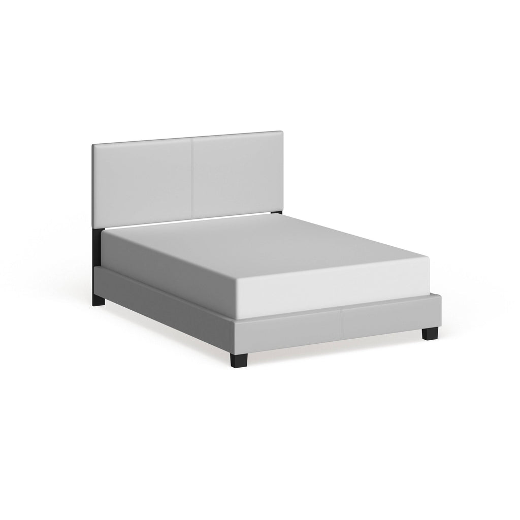 Twin White Bed H108