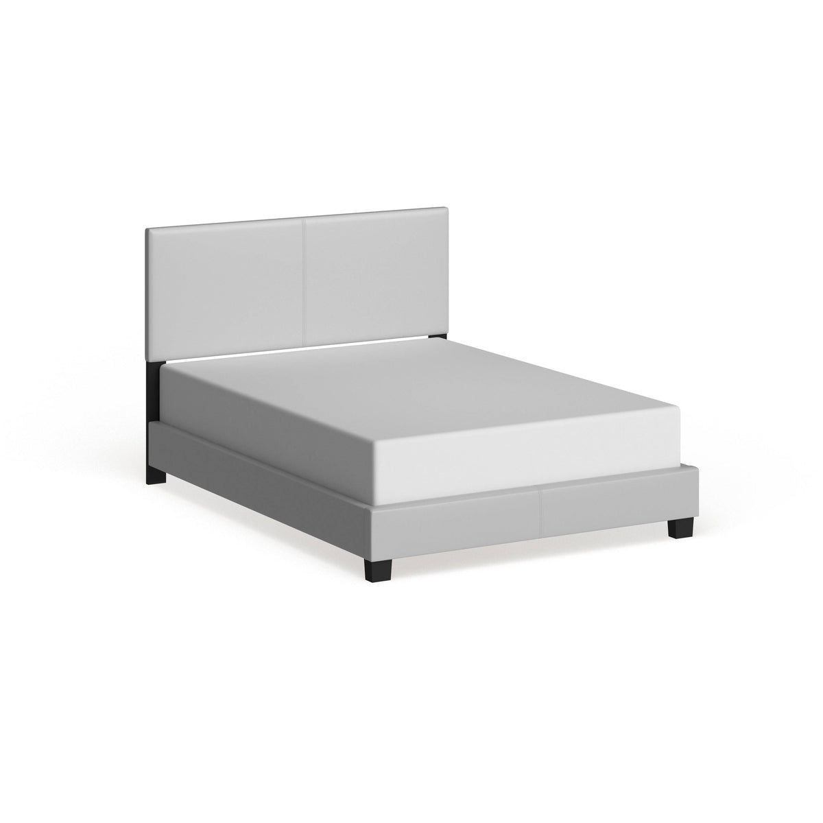 Twin White Bed H108