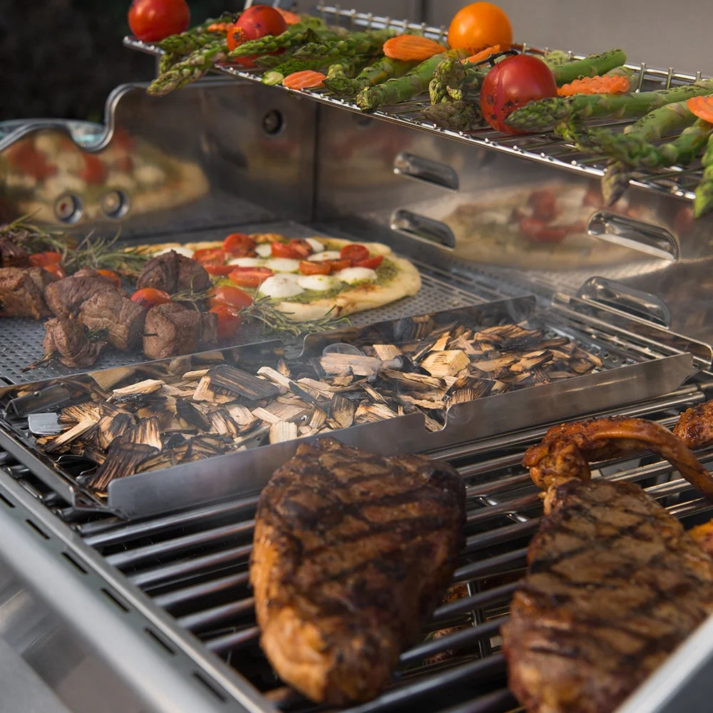5-Burner Propane Gas Grill with Side Burner J881