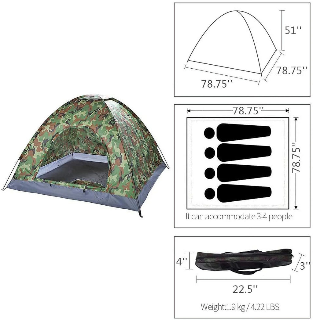 Camouflage Kids Play Dome Tent D3056