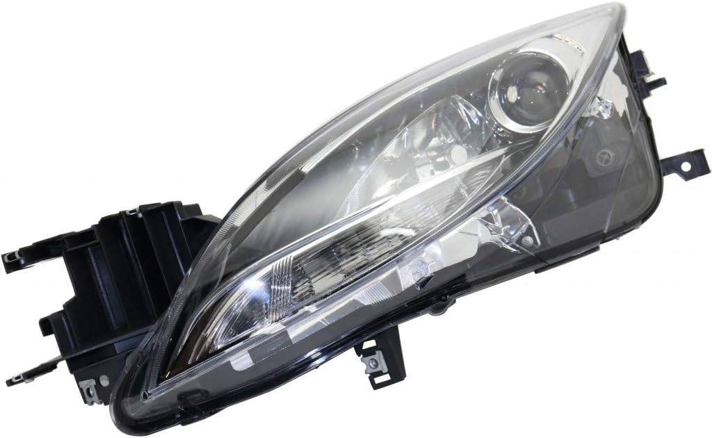 Headlight Assembly Passenger Side Black Housing P953