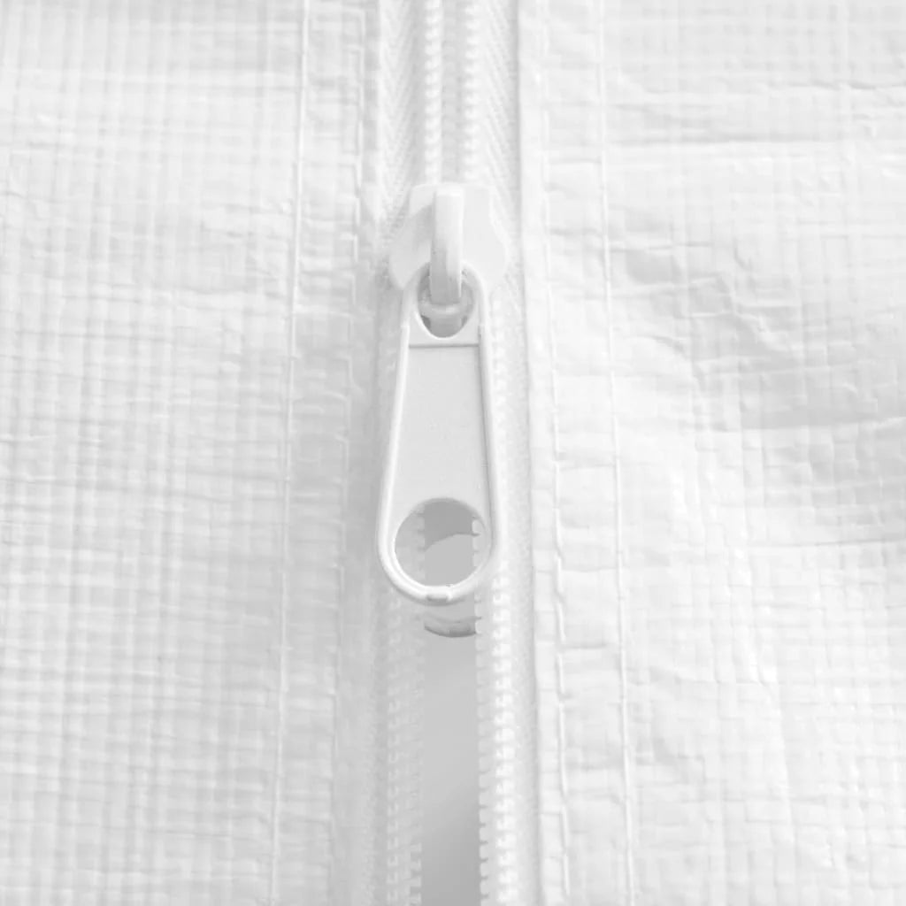 White Party Tent with Side Walls 8.2'x8.2' F74536