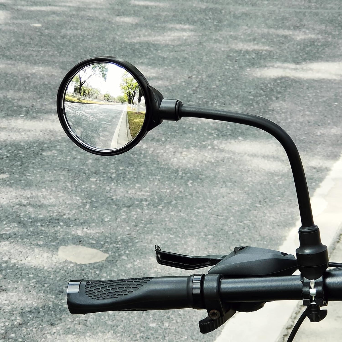 Acrylic Convex Round Bike Rearview Mirror V532887