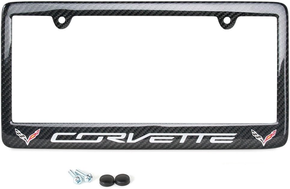 Carbon Fiber License Plate Frame Y8458