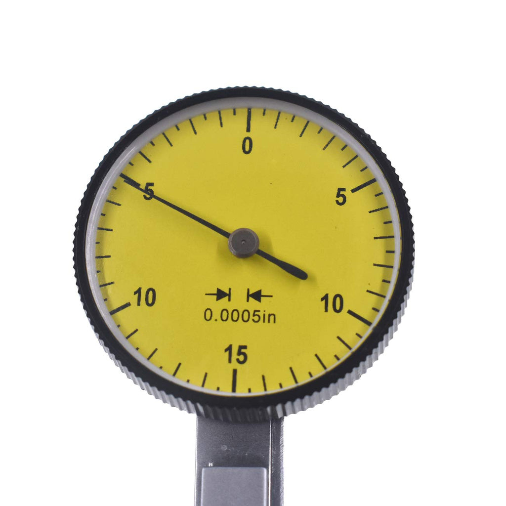 Yellow 0.030 Test Indicator 0.0005 GR Dial Reading 0-15-0 F1776