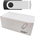 100 Pack USB 2.0 128MB Flash Drives B85779