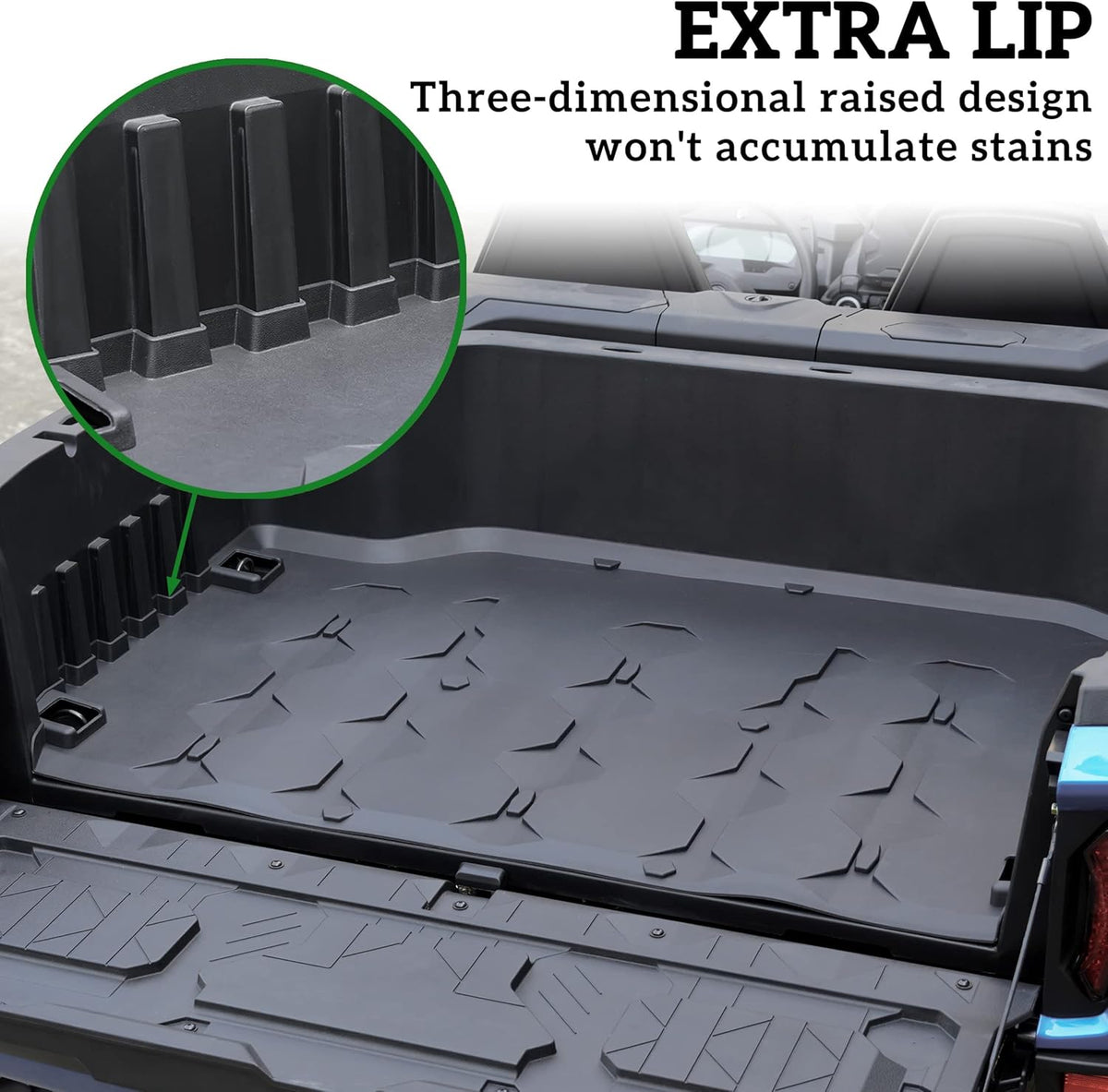 TPE Rubber Rear Cargo Bed Mat T83982
