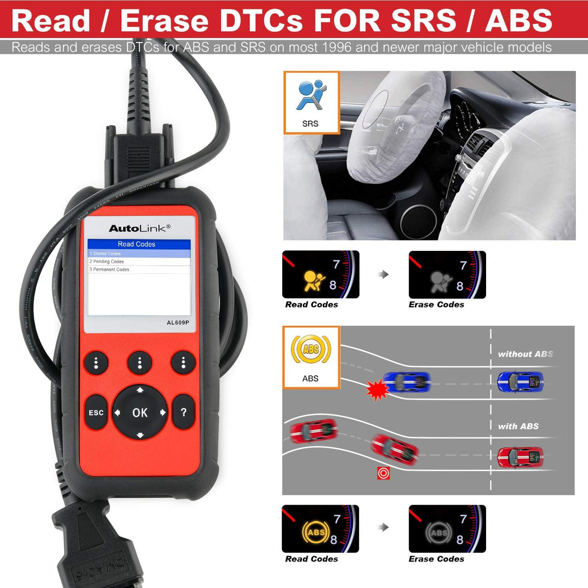 OBD2 Scanner Diagnostic Scan Tool G30726