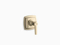Vibrant French Gold Valve Trim with Lever Handle H118928