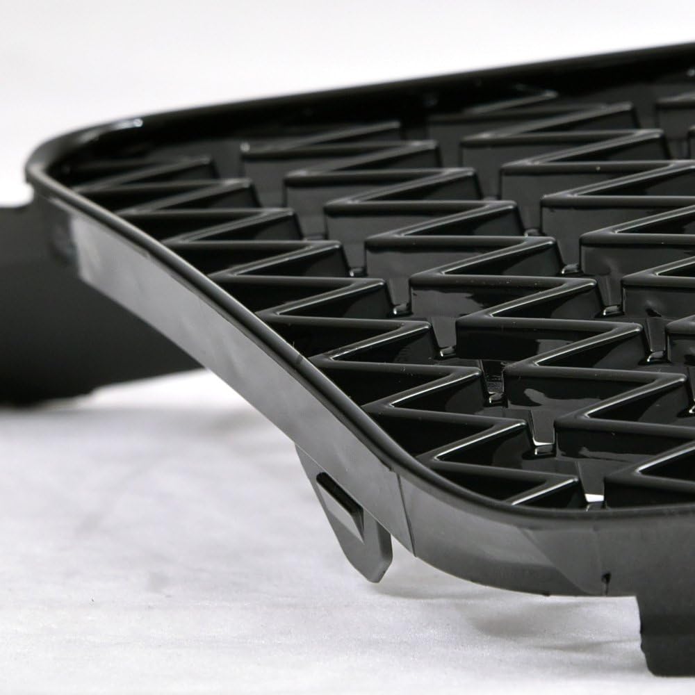 Glossy Black IS-F Sport Mesh Front Grille With Emblem Base Pack of 2 B122