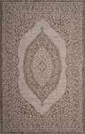 Light Beige Light Brown Courtyard Rug W768