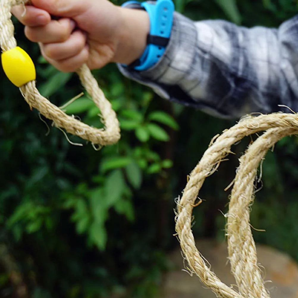 Natural Rope Ring Toss Wooden Toy Beach Toys I433275