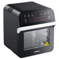 12.7-QT Air Fryer Oven with Accessories & Parchment Paper, Black I354