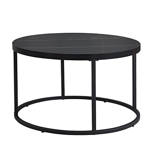 Natural Oak Round Coffee Table 31.5" L63928
