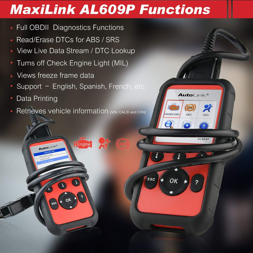 OBD2 Scanner Diagnostic Scan Tool G30726