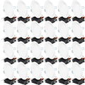 24 Pack 4 Inch Ultra Thin LED Recessed Ceiling Lights, 5000K Daylight, Dimmable 10W, 650 LM, Damp Rated V6591