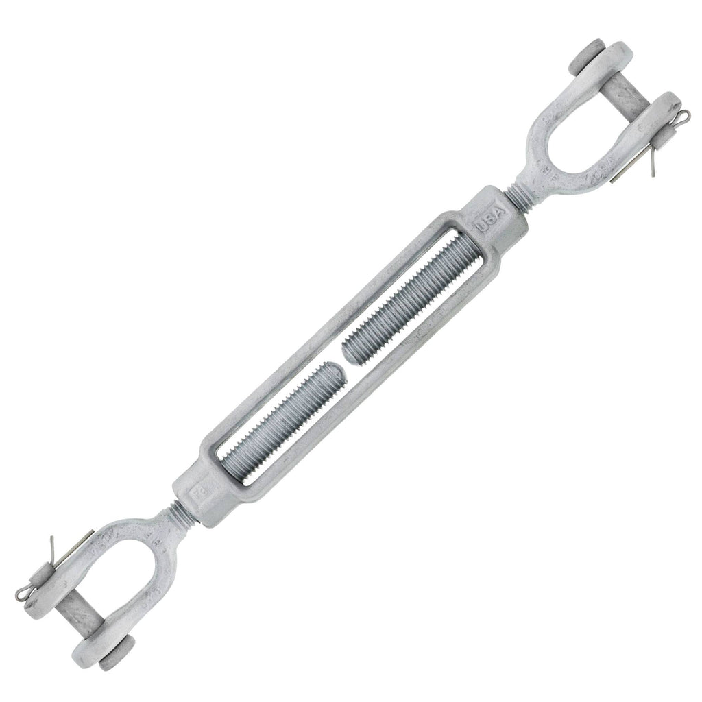 Turnbuckle Jaw and Jaw Hot Roll Galvanized Steel Y260