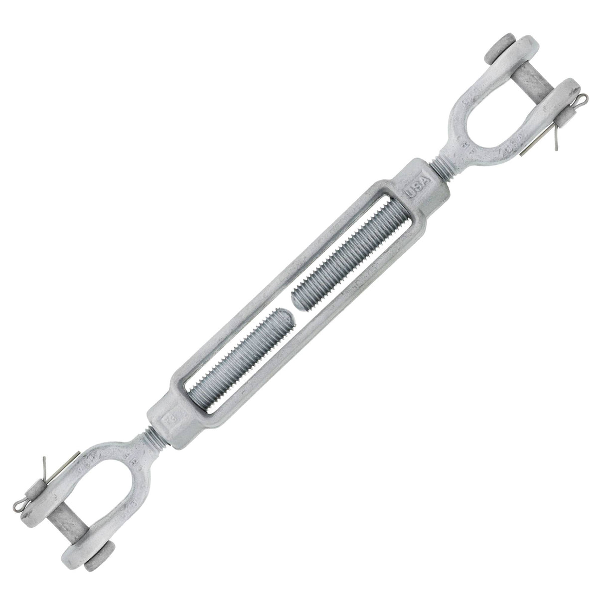 Turnbuckle Jaw and Jaw Hot Roll Galvanized Steel Y260