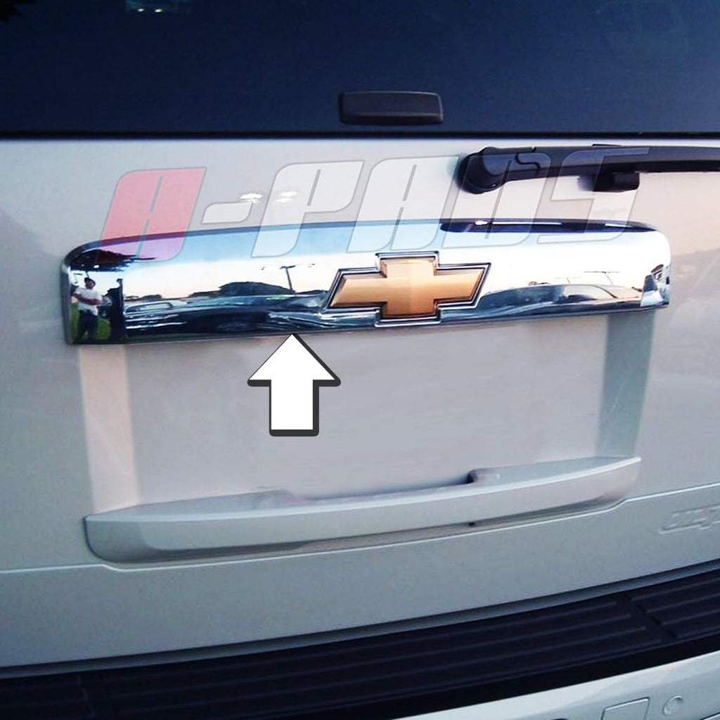 Chrome Tailgate Liftgate Handle Cover for Chevrolet Suburban & Tahoe 2007-2014, Pack of 2 O32449