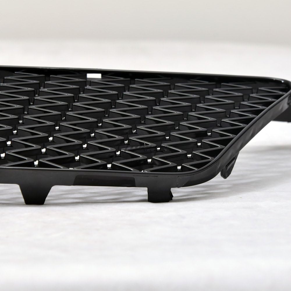 Glossy Black IS-F Sport Mesh Front Grille With Emblem Base Pack of 2 B122