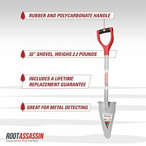 Carbon Steel Shovel 32-Inch Red Y704063