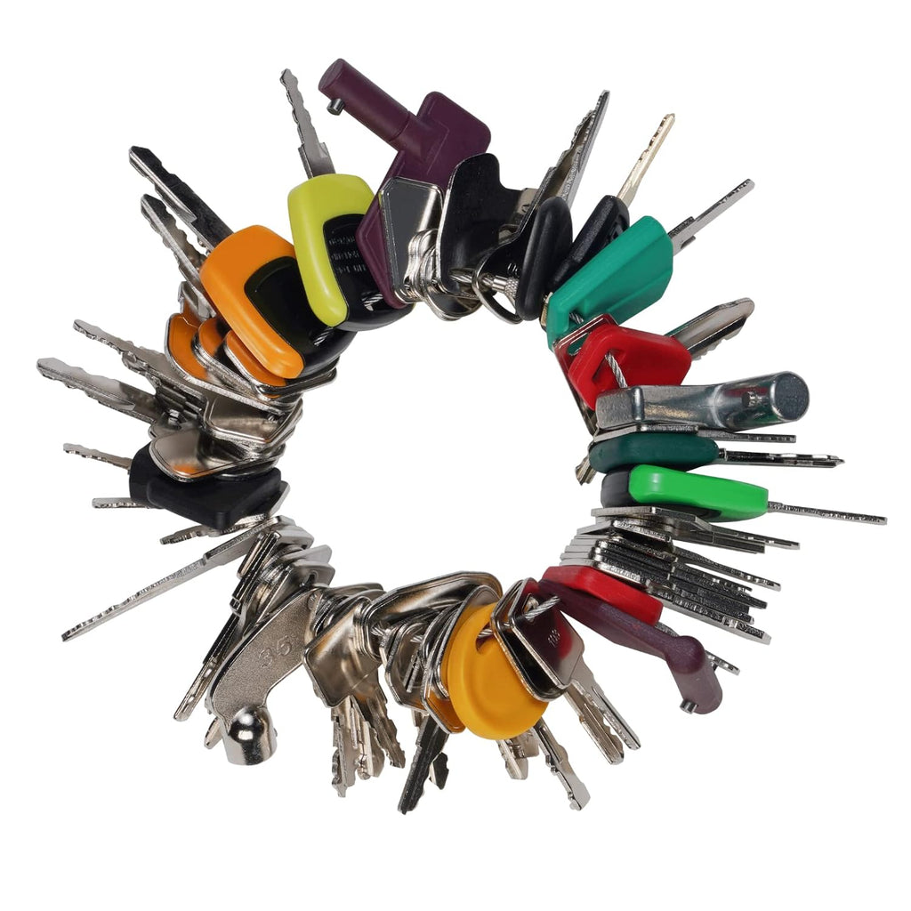Heavy Equipment 67 Keys Master Set, Construction Ignition Key Set, Pack of 2 X777623