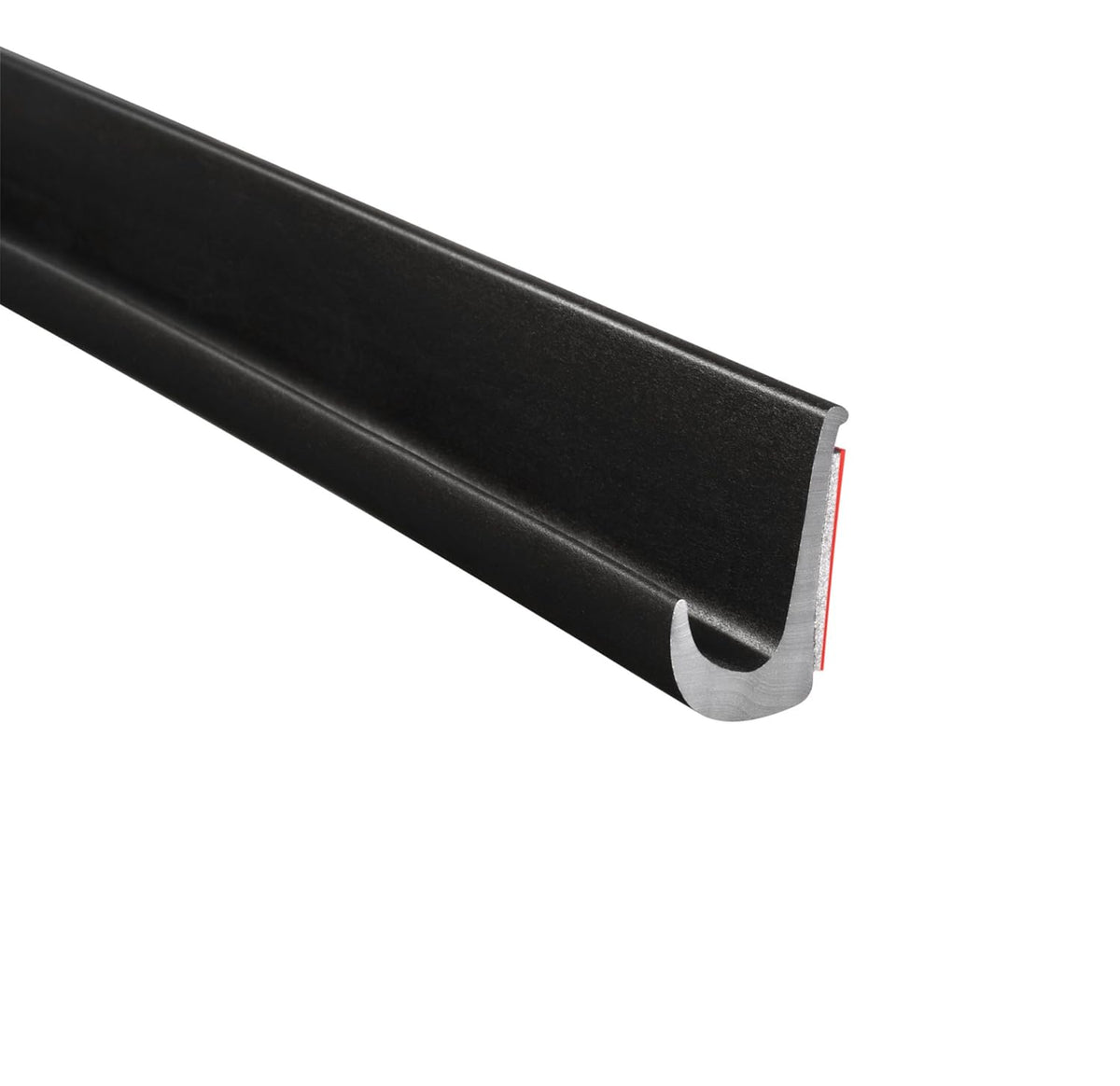 White PVC Plastic Drip Rail, 125" Length K283177