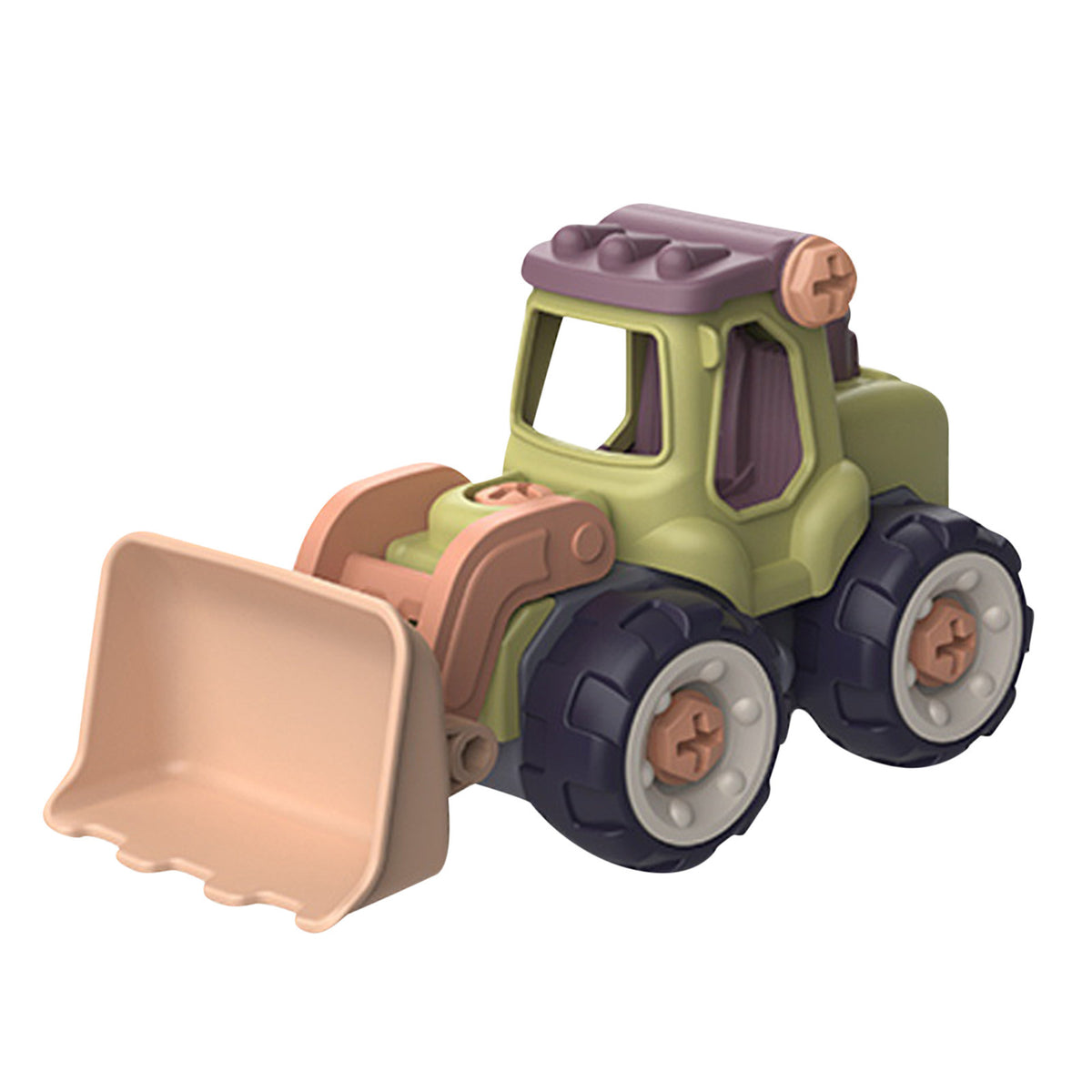 DIY Nut Building Construction Toy Excavator V317