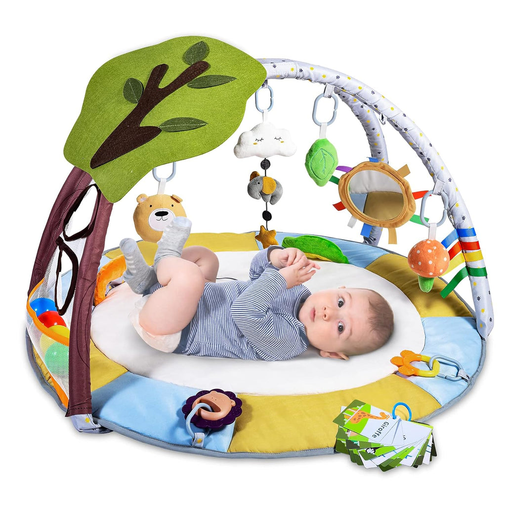 Green Tree Baby Activity Gym Play Mat with Ball Pit E3151