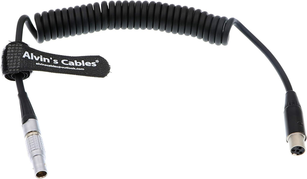 12V Monitor Power Cable, 2 Pin Male to Mini XLR 4 Pin Female R97218