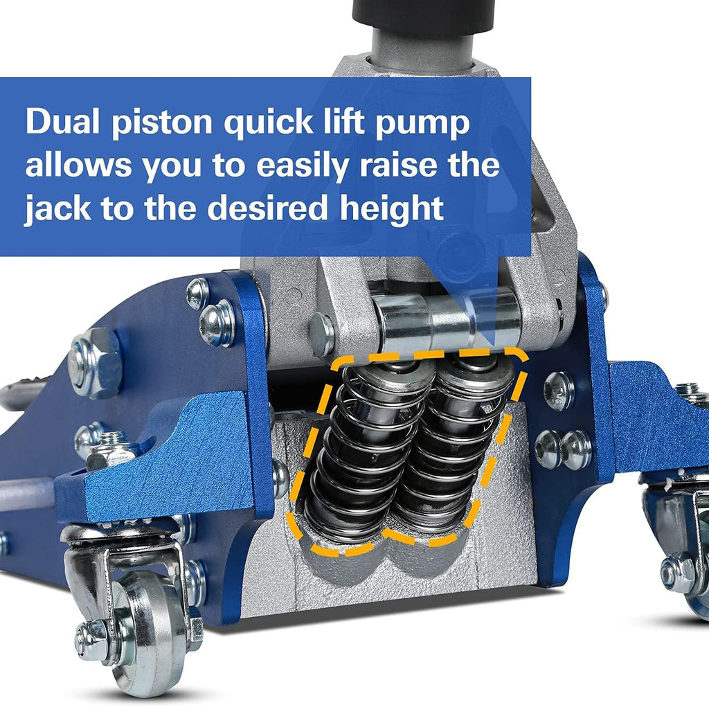 1.5 Ton Low Profile Hydraulic Floor Jack R62812