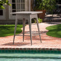 Black Wicker Bar Table S145