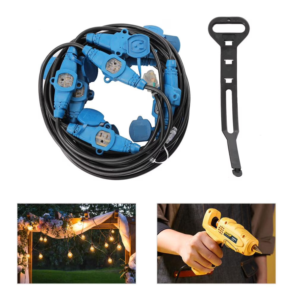 12AWG Multi-Outlet Heavy Duty Extension Cord V289