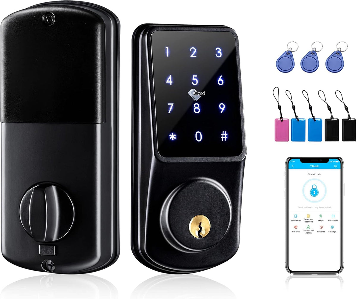 Smart Lock with Keypad Bluetooth Deadbolt Door Lock T232