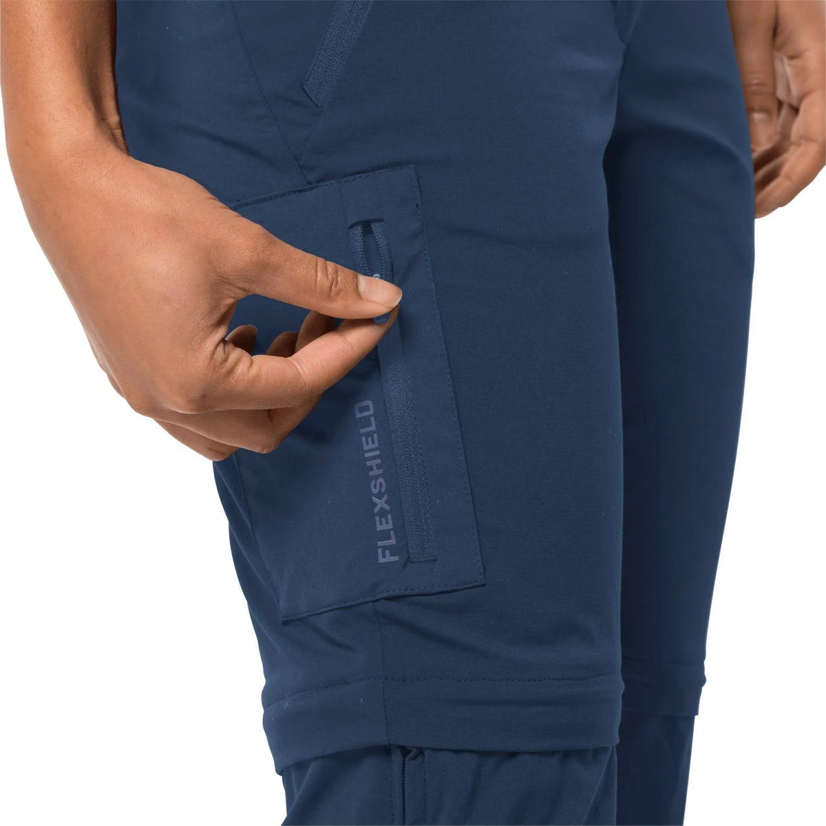 Dark Indigo Zip Away Pants V41512