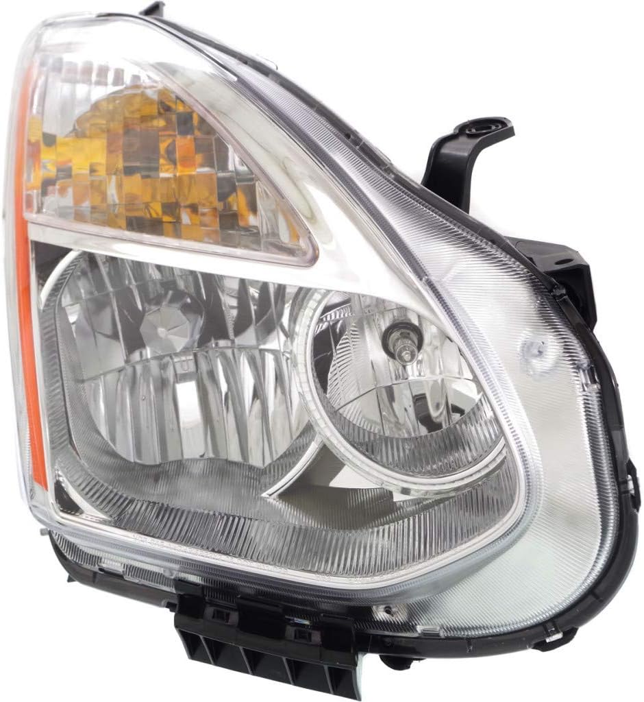 Passenger Side Halogen Headlight Assembly for Nissan Rogue 08 I964292