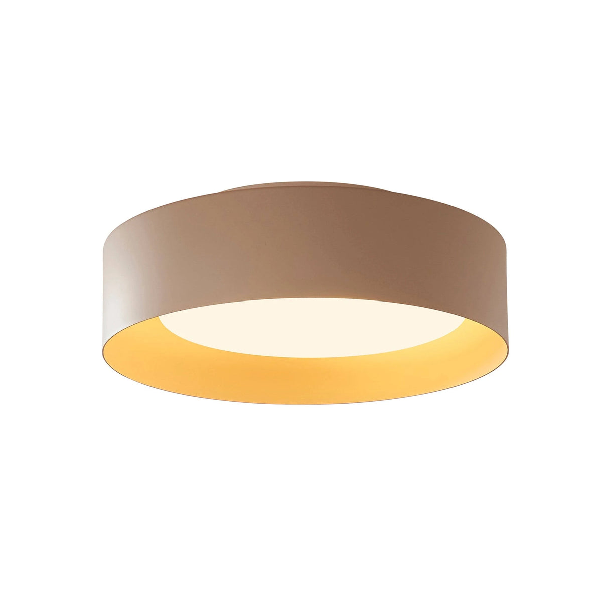 3-Light Sand Tan Flushmount Ceiling Light C593481