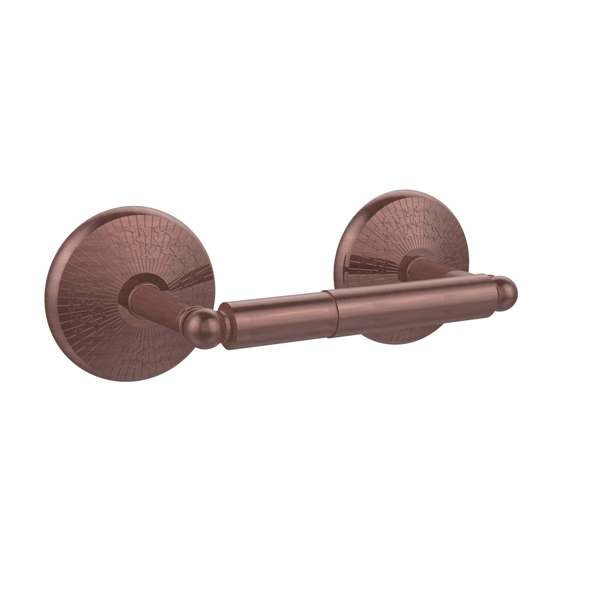 Antique Copper 2 Post Toilet Tissue Holder C4507
