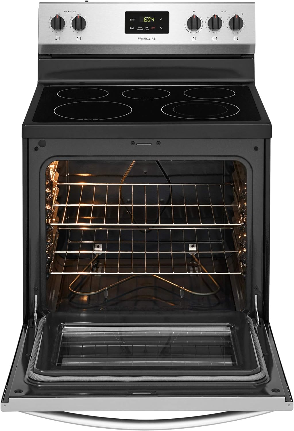 30 Freestanding Electric Range with 5.3 cu. ft. Capacity in Stainless Steel M5317